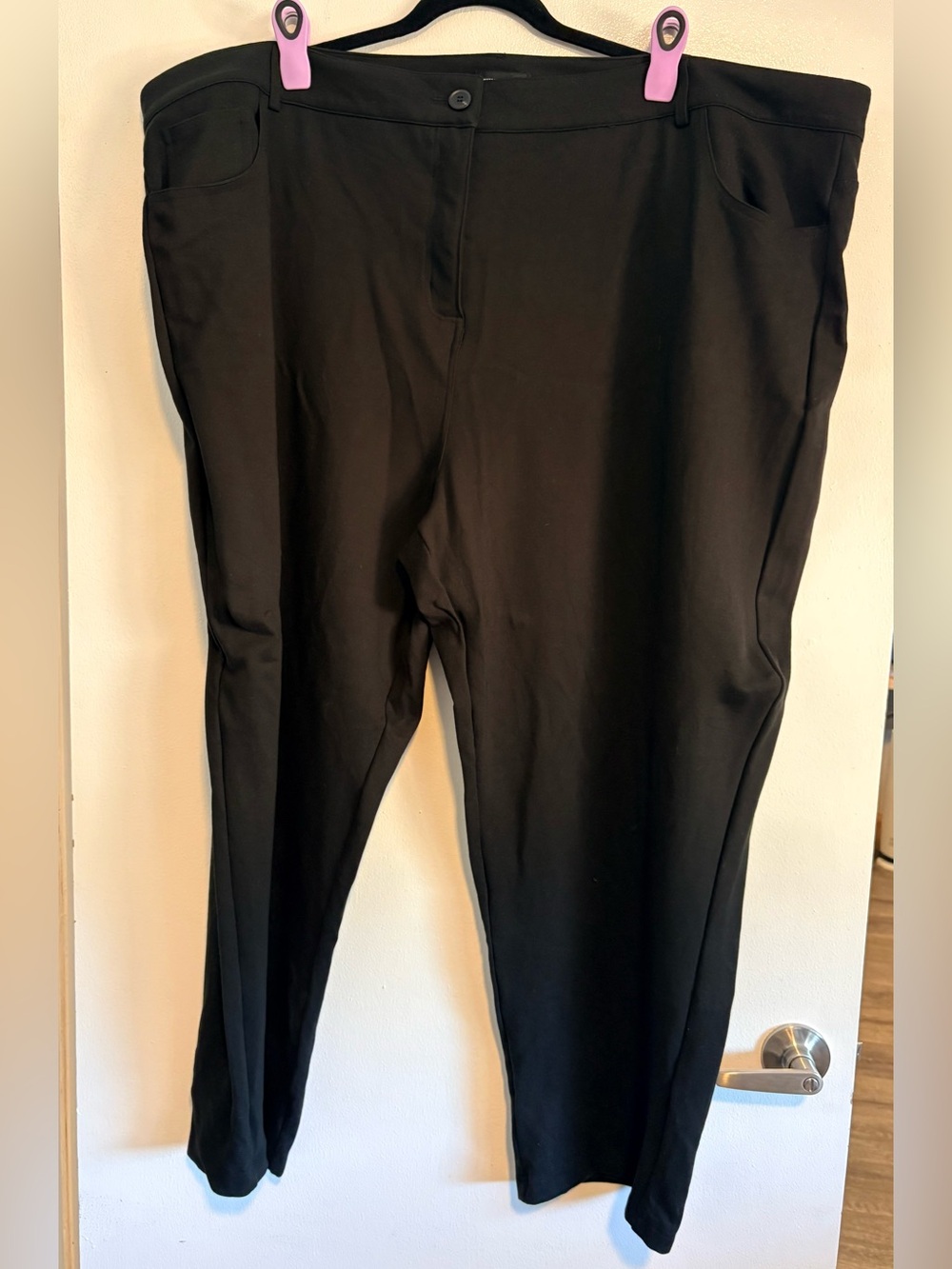 Universal Standard Black Stretch Women’s Pants - size 2XL